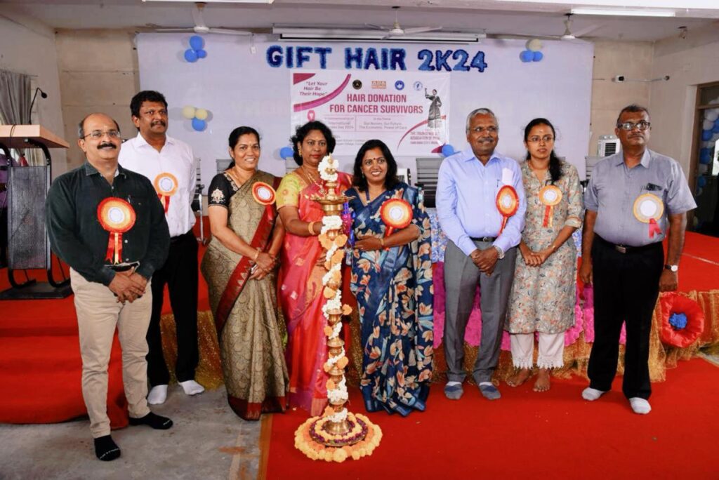 GIFT HAIR 2024,SREE ABIRAMI COLLEGE OF NURSING, COIMBATORE -21