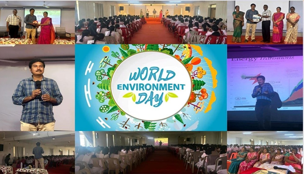 “Land Restoration and Resilience: World Environment Day Celebration at Sree Abirami College of Nursing”