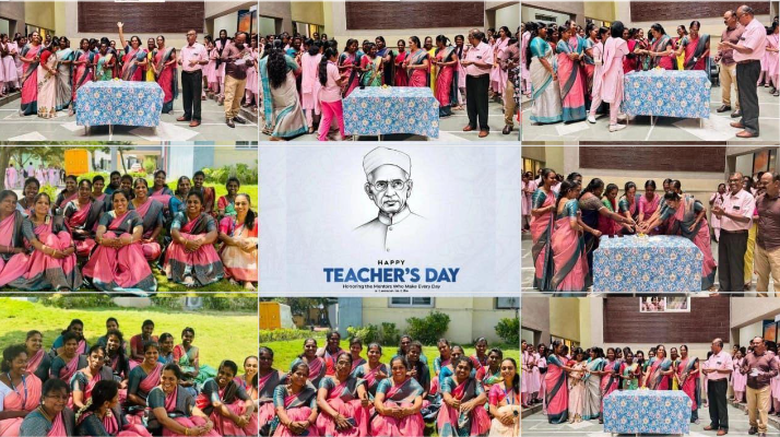 “Honoring Our Educators: Teachers’ Day Celebration at Sree Abirami Institutions on September 5th, 2024”